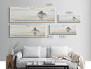Mont Saint Michel COUNTRY | Framed Travel Poster Canvas Print | Trendy Wall Art | Watercolor Painting | Living Room Art | Unique Art