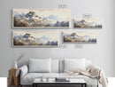 Potala Palace COUNTRY Travel Poster Print, Framed Canvas Print, COUNTRY Travel Art, Wood Framed Art, Wall Hanging, Home Decor