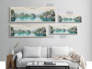 Raja Ampat Travel Print Wall Art, Travel Poster Print, Retro Style COUNTRY Home Decor, Wall Hanging, Travel Gift Idea, Unique Metal Art