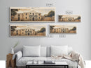 The Alamo Travel Print Wall Art, Travel Poster Print, Retro Style COUNTRY Home Decor, Wall Hanging, Travel Gift Idea, Unique Metal Art