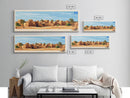Awdal, Somalia Panoramic Travel Poster Canvas Print, Awdal, Somalia Painting, Somalia Art, Awdal Panoramic Travel Art, Travel Painting