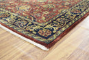 3x12  Fine Runner Hand Knotted Area Rug | Mashad Design Made with Fine New Zealand Wool