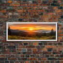Panoramic of Great Smoky Mountains National Park, Extra Large Wall Art, Panoramic Wall Art, Panoramic Print, Landscape Photography Landscape