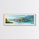 Changdao, China Panoramic Print, Vacation Gift, China Wall Art, Vacation Wall Art, Vacatation Memories, Beach Decor, Beach Or Lakehouse Art