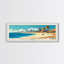 Coronado Beach, San Diego Panoramic Print, Vacation Gift, San Diego Wall Art, Vacation Wall Art, Vacatation Memories, Beach Decor, Beach Or Lakehouse Art