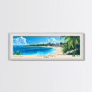 Cozumel, Mexico Panoramic Print, Vacation Gift, Mexico Wall Art, Beach Painting, Beach Decor, Beach Or Lakehouse Art