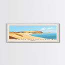 Dakhla dragon island, Morocco Panoramic Print, Vacation Gift, Morocco Wall Art, Beach Painting, Beach Decor, Beach Or Lakehouse Art