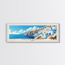 Folegandros, Greece Panoramic Print, Vacation Gift, Greece Wall Art, Vacation Wall Art, Vacatation Memories, Beach Decor, Beach Or Lakehouse Art
