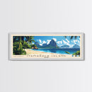 Itamaracá Island, Brazil Panoramic Print, Vacation Gift, Brazil Wall Art, Vacation Wall Art, Vacatation Memories, Beach Decor, Beach Or Lakehouse Art