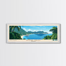 Koh Tao, Thailand Panoramic Beach Print, Vacation Gift, Thailand Wall Art, Beach Painting, Beach Decor, Beach Painting