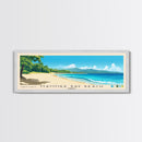 Mammee Bay Beach, Jamaica Panoramic Beach Print, Vacation Gift, Jamaica Wall Art, Beach Painting, Beach Decor, Beach Painting