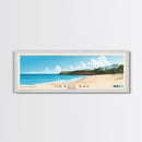 Meads Bay, Anguilla Panoramic Beach Print, Vacation Gift, Anguilla Wall Art, Beach Painting, Beach Decor, Beach Painting