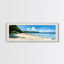 Nosara Beach, Costa Rica Panoramic Print, Vacation Gift, Costa Rica Wall Art, Beach Painting, Beach Decor, Beach Or Lakehouse Art