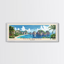 Nusa Penida, Indonesia Panoramic Beach Print, Vacation Gift, Indonesia Wall Art, Beach Painting, Beach Decor, Beach Painting