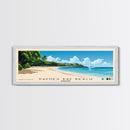 Paynes Bay Beach, Barbados Panoramic Print, Vacation Gift, Barbados Wall Art, Beach Painting, Beach Decor, Beach Or Lakehouse Art