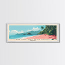Pink sand Subic beach Matnog, Philippines Panoramic Print, Vacation Gift, Philippines Wall Art, Beach Painting, Beach Decor, Beach Or Lakehouse Art
