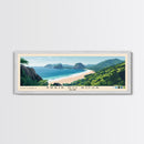 Praia do Rosa, Brazil Panoramic Print, Vacation Gift, Brazil Wall Art, Beach Painting, Beach Decor, Beach Or Lakehouse Art