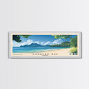 Saracen Bay, Cambodia Panoramic Print, Vacation Gift, Cambodia Wall Art, Beach Painting, Beach Decor, Beach Or Lakehouse Art