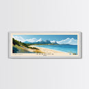 Sardinia, Italy Panoramic Beach Print, Vacation Gift, Italy Wall Art, Beach Painting, Beach Decor, Beach Painting