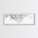 Panoramic Chula Vista City Map, California Art, Map Print, Minimalist Wall Art, Canvas Art, Housewarming Gift, Street Map Art, Closing Gift