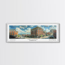 Tacoma Washington Travel Poster, Framed Canvas Print, Office Art, Wall Hanging, Travel Gift, Living Room Art, Vintage Style