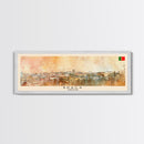 Braga Portugal Travel Art, City Art, Framed Canvas Print or Metal Wall Art, Europe Travel Poster, Panoramic Wall Art, Extra Wide Wall Art