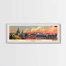 Wiesbaden Germany Travel Print Wall Art, Panoramic City Art, Travel Art, Wall Decor, Vacation Gift, Framed Canvas Print Or Metal Art