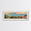 Brescia Italy Travel Print Wall Art, Panoramic City Art, Travel Art, Wall Decor, Vacation Gift, Framed Canvas Print Or Metal Art