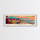 Constana Romania Wall Art, Panoramic Travel Poster, Panoramic Framed Canvas Print, City Wall Art, Wall Hanging Home Decor, Travel Art