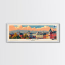 Helsinki Finland Travel Art, City Art, Framed Canvas Print or Metal Wall Art, Europe Travel Poster, Panoramic Wall Art, Extra Wide Wall Art