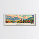 Ilida Bosnia Travel Art, City Art, Framed Canvas Print or Metal Wall Art, Europe Travel Poster, Panoramic Wall Art, Extra Wide Wall Art