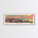 Istanbul Turkey Travel Print Wall Art, Panoramic City Art, Travel Art, Wall Decor, Vacation Gift, Framed Canvas Print Or Metal Art