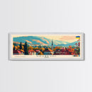 Kruševac Serbia Travel Art, City Art, Framed Canvas Print or Metal Wall Art, Europe Travel Poster, Panoramic Wall Art, Extra Wide Wall Art