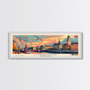 Liverpool United Kingdom Travel Art, City Art, Framed Canvas Print or Metal Wall Art, Europe Travel Poster, Panoramic Wall Art, Extra Wide Wall Art