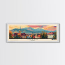 Martin Slovakia Travel Art, City Art, Framed Canvas Print or Metal Wall Art, Europe Travel Poster, Panoramic Wall Art, Extra Wide Wall Art