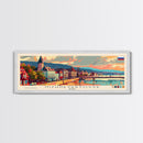 Nizhnevartovsk Russia Travel Art, City Art, Framed Canvas Print or Metal Wall Art, Europe Travel Poster, Panoramic Wall Art, Extra Wide Wall Art