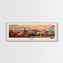 Perm Russia Travel Art, City Art, Framed Canvas Print or Metal Wall Art, Europe Travel Poster, Panoramic Wall Art, Extra Wide Wall Art