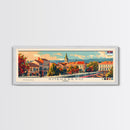 Smederevo Serbia Travel Print Wall Art, Panoramic City Art, Travel Art, Wall Decor, Vacation Gift, Framed Canvas Print Or Metal Art