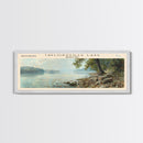 Taylorsville Lake Kentucky Panoramic Wall Art, Framed Canvas Print, Lake House Decor, Travel Poster, Scenic Lake Scene, Bedroom Decor, Wall Art