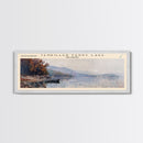 Truman Reservoir Missouri Panoramic Wall Art, Framed Canvas Print, Lake House Decor, Travel Poster, Beautiful Lake Scene, Bedroom Decor