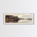 Winnipegosis Panoramic Wall Art, Framed Canvas Print, Lake House Decor, Travel Poster, Serene Landscape, Home Decor