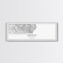 Panoramic Milwaukee City Map, Wisconsin Art, Map Print, Minimalist Wall Art, Canvas Art, Housewarming Gift, Street Map Art, Closing Gift