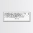 Panoramic San Jose City Map, California Art, Map Print, Minimalist Wall Art, Canvas Art, Housewarming Gift, Street Map Art, Closing Gift