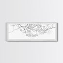 Panoramic Santa Clarita City Map, California Art, Map Print, Minimalist Wall Art, Canvas Art, Housewarming Gift, Street Map, Closing Gift
