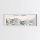 Marble Caves Framed Canvas Print Travel Poster | Wall Art | Home Decor | Gift For Travel Lover | Wall Hanging | Original Art