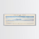 Salar de Tara Travel Print Wall Art, Travel Poster Print, Retro Style COUNTRY Home Decor, Wall Hanging, Travel Gift Idea, Unique Metal Art