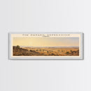 The Danakil Depression COUNTRY Travel Poster Print, Framed Canvas Print, COUNTRY Travel Art, Wood Framed Art, Wall Hanging, Home Decor