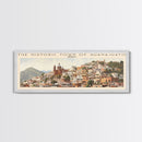 The Historic Town of Guanajuato COUNTRY Travel Poster Print, Framed Canvas Print, COUNTRY Travel Art, Wood Framed Art, Wall Hanging, Home Decor