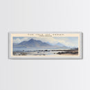The Isle of Arran Travel Poster Print, Framed Canvas Wall Art, Metal Wall Art, COUNTRY art, Gift For Him, Travel Wall Art, Travel Lover Gift