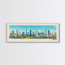 Buenos Aires, Argentina Panoramic Travel Poster Canvas Print, Buenos Aires, Argentina Painting, Argentina Art, Buenos Aires Panoramic Travel Art, Travel Painting